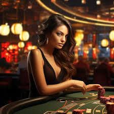 Antarmuka pemilihan meja Poker Indonesia dengan taruhan dan pemain aktif.